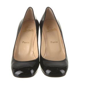 Christian Louboutin Cadrilla "Very Good" 36.5 Patent Pumps